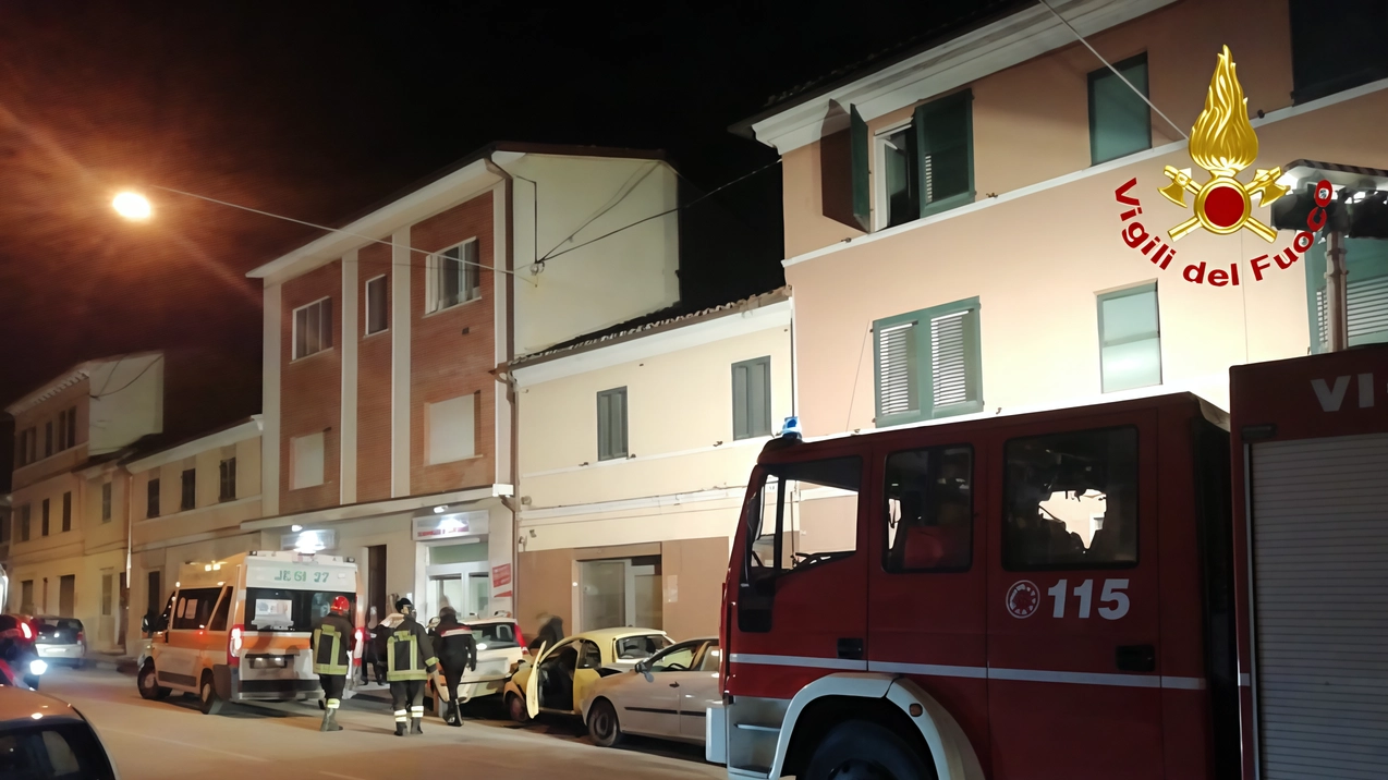 Uno dei tanti incidenti che si sono verificati nel tempo in via Marconi