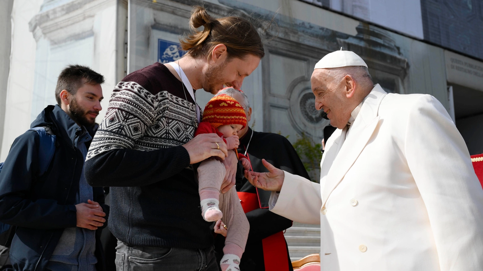 Papa Francesco ha incontrato i giovani veneti a Venezia