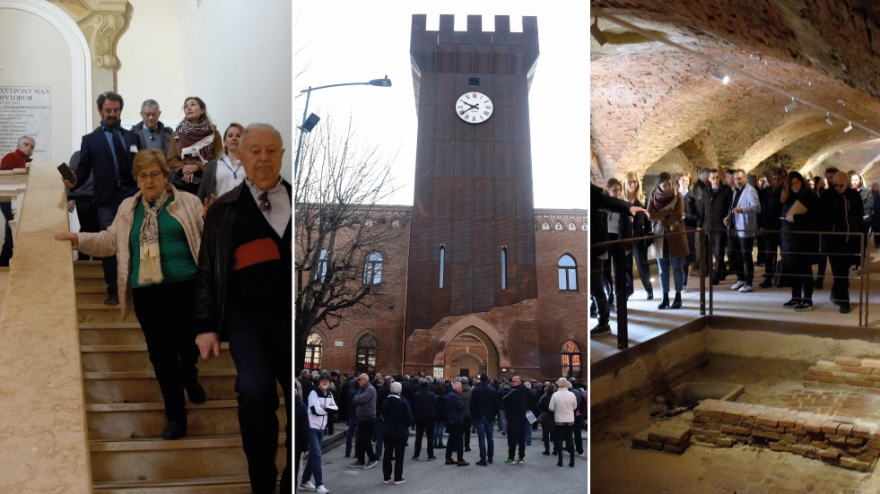 Terminati i lavori di ristrutturazione dello stabile e della vicina torre dell’Orologio, distrutti dal sisma 2012. Il presidente Bonaccini: “Riconsegniamo alla cittadinanza un luogo simbolo”