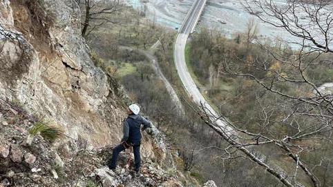 "Riaprite la provinciale. Domenica sarò sul ponte"