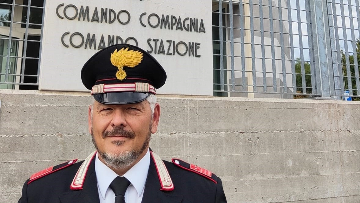 Il luogotenente Cristian Provvedi, nuovo comandante della stazione capoluogo di Cesena