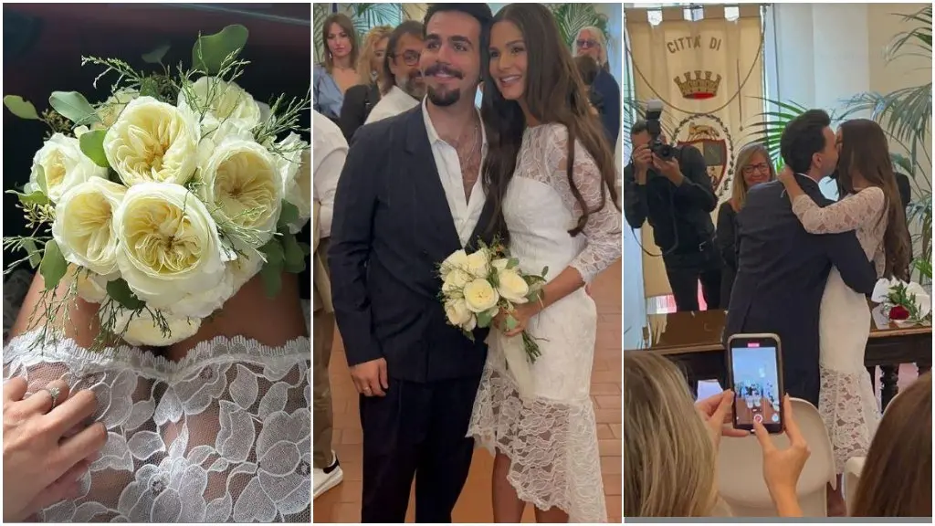 Matrimonio Ignazio Boschetto de Il Volo: si è sposato a San Lazzaro (Bologna) con la sua Michelle