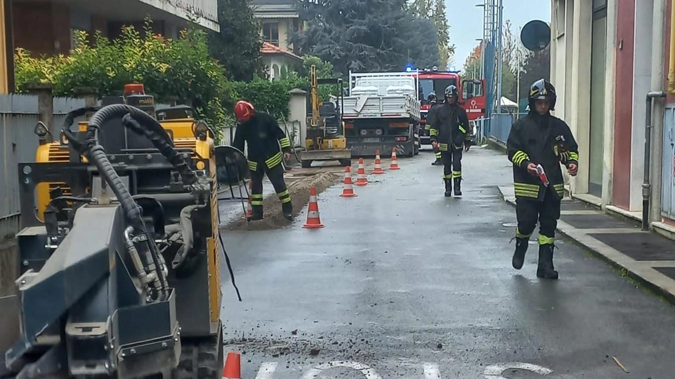 Perdita di gas durante un cantiere