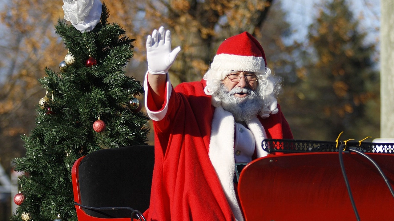 La slitta di Babbo Natale fermata dai carabinieri