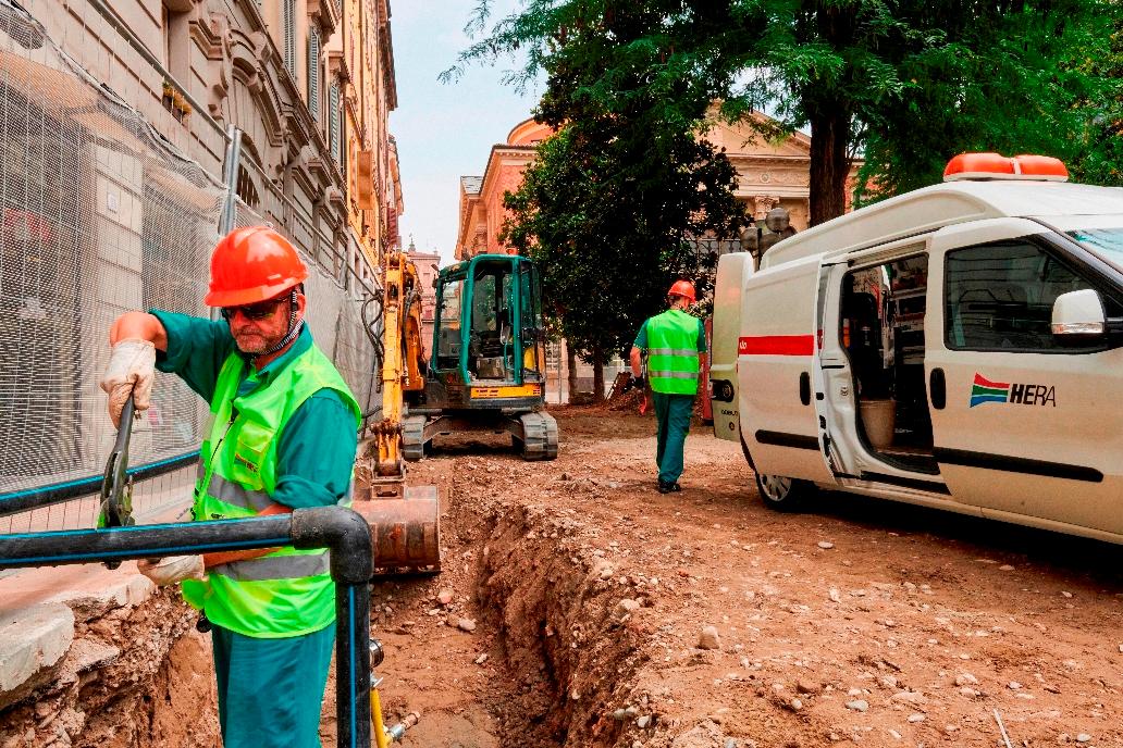 Porto Fuori: rottura di una condotta, al lavoro squadre di Hera