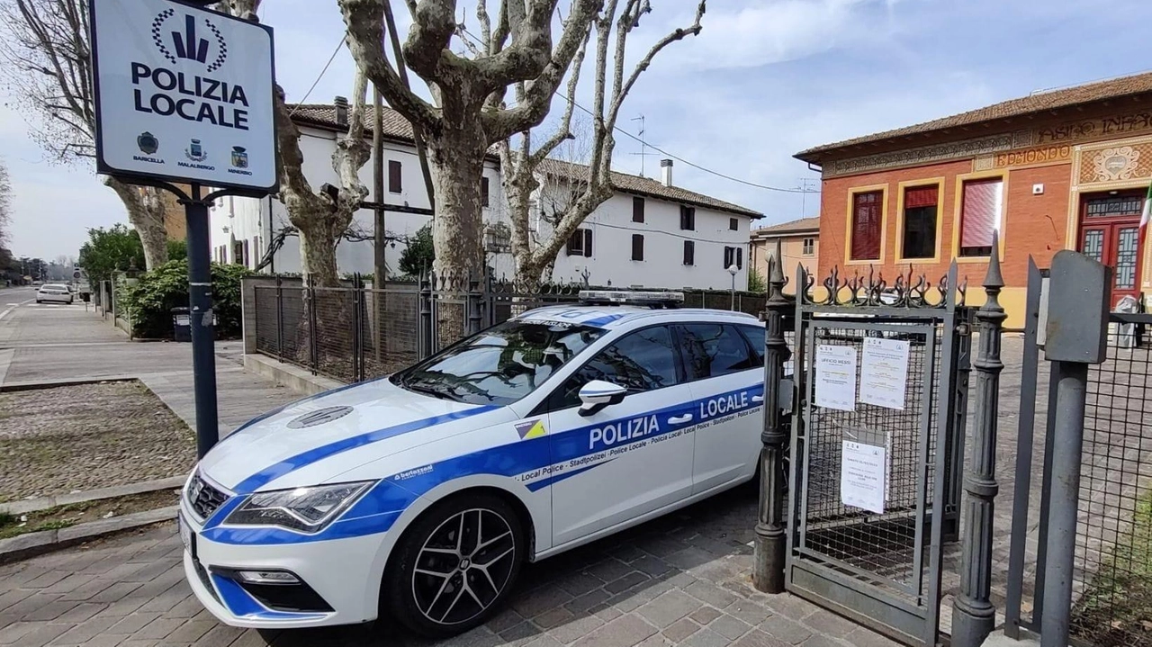 Il comando della polizia locale di Baricella e Minerbio