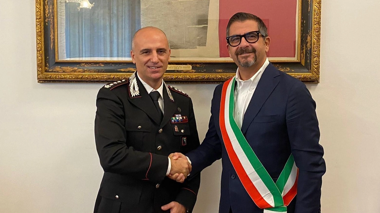 Ieri mattina il sindaco Daniele Silvetti e il vicesindaco con delega alla sicurezza urbana Giovanni Zinni hanno salutato il nuovo...