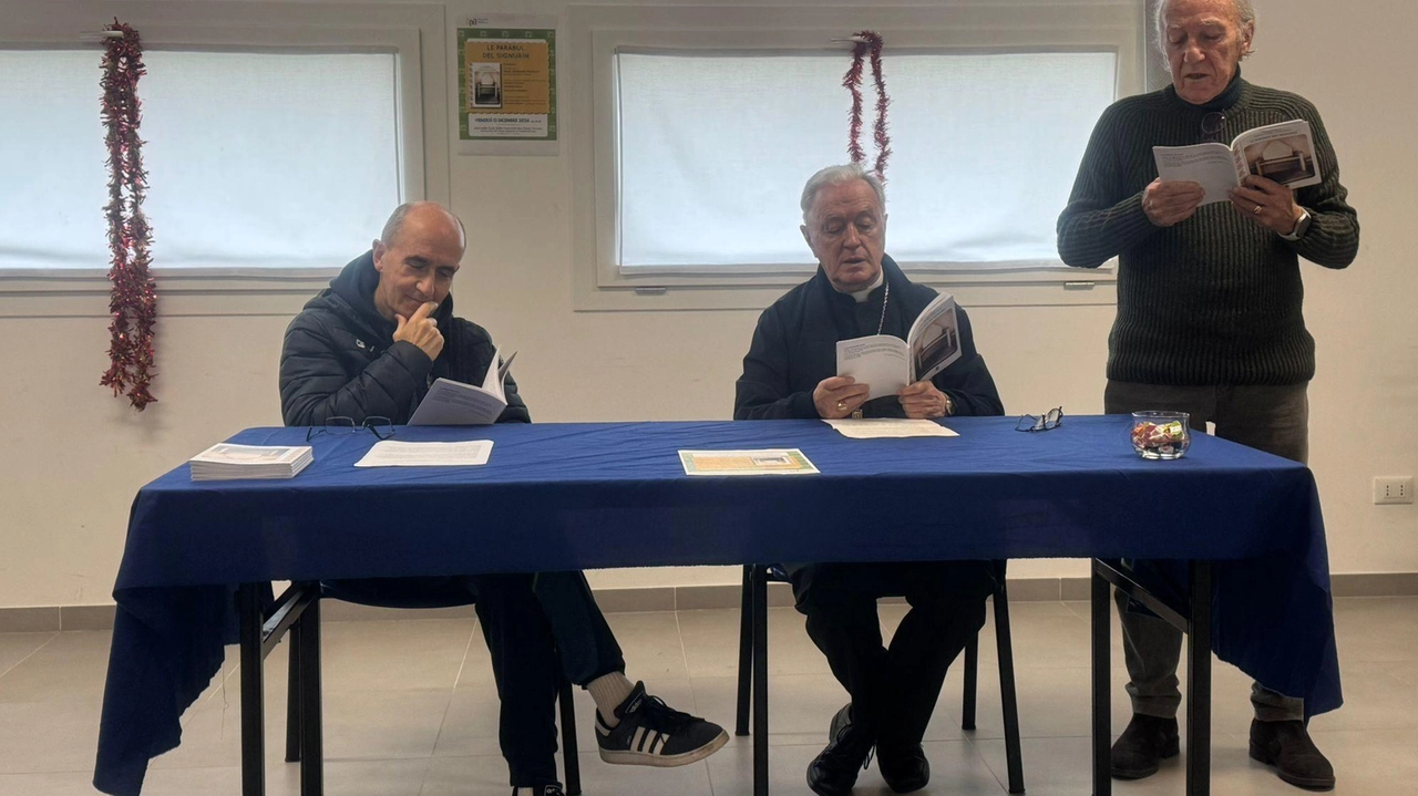 Don Francesco Pierpaoli, monsignor Giovanni Tonucci e Maurizio Misuriello