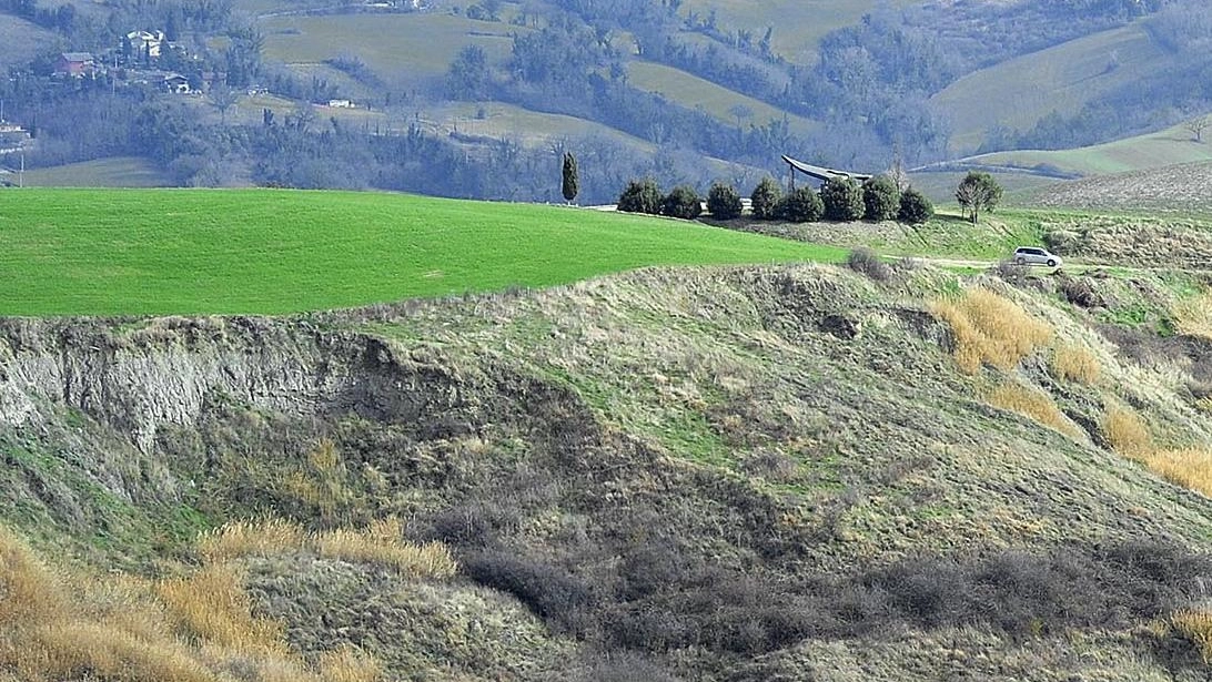 Il sito di Riceci, in comune di Petriano