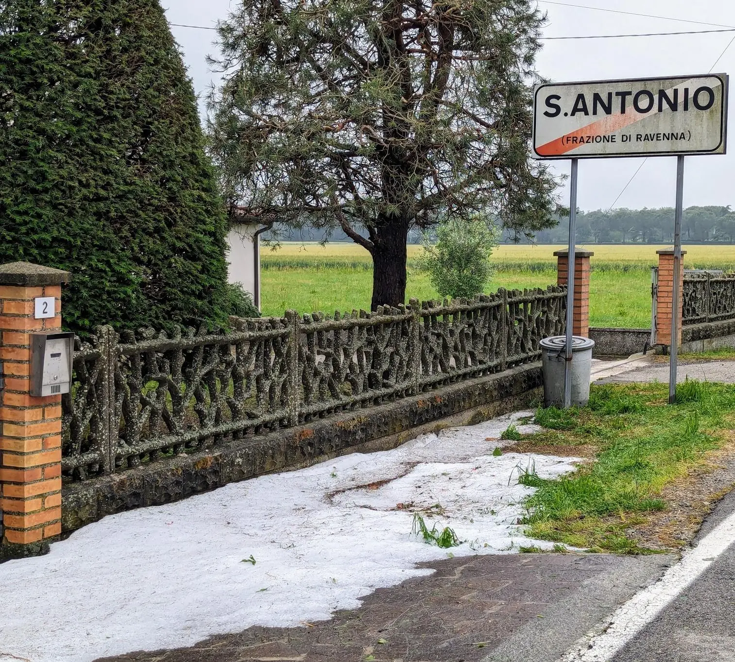 Di nuovo flagellati dalla grandine