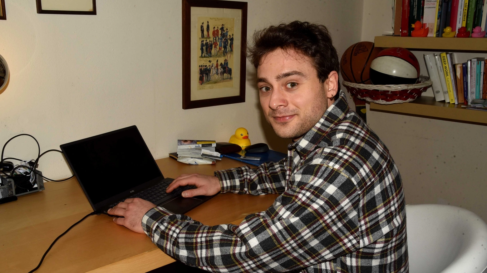 Enrico Paolazzi, 27 anni, ha creato con un socio un’app che trova case in affitto agli studenti