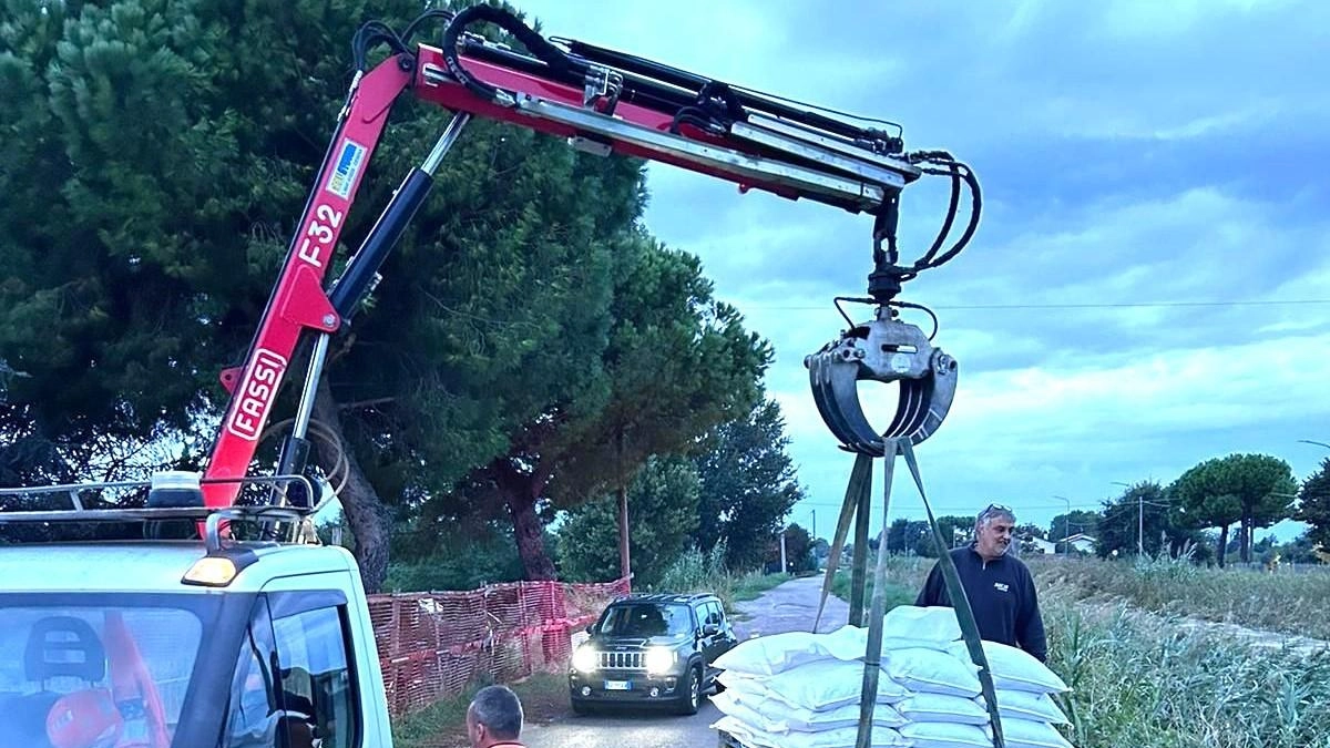 Il ciclone Boris ha messo a dura prova le quattro località della costa. Le zone più colpite sono quelle vicine al Pisciatello e al canale Olca.