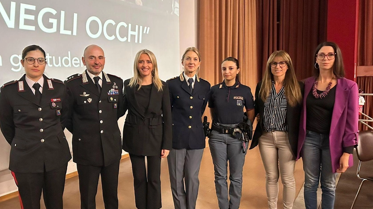 Alcuni dei protagonisti dell’incontro all’Ite Gentili