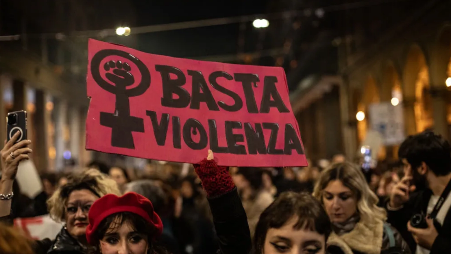 Manifestazione contro la violenza sulle donne (foto d'archivio)