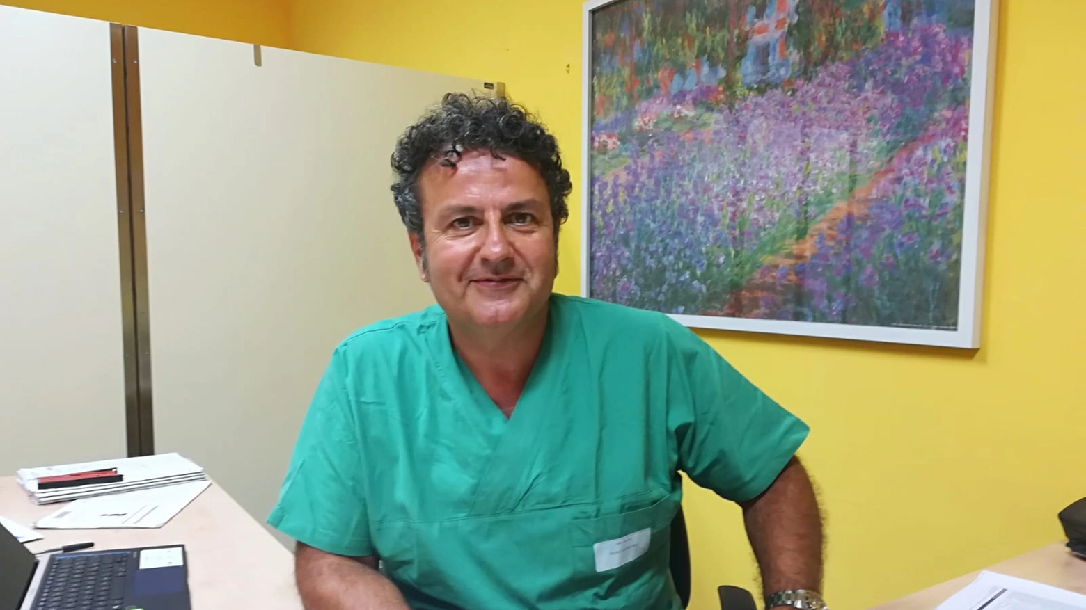 Il dottor Giampiero Di Camillo dirige il reparto di ginecologia e ostetricia dell’ospedale ‘Mazzoni’