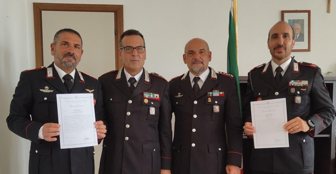 Jesi, salvarono una donna minacciata col coltello dal compagno: encomio ai militari