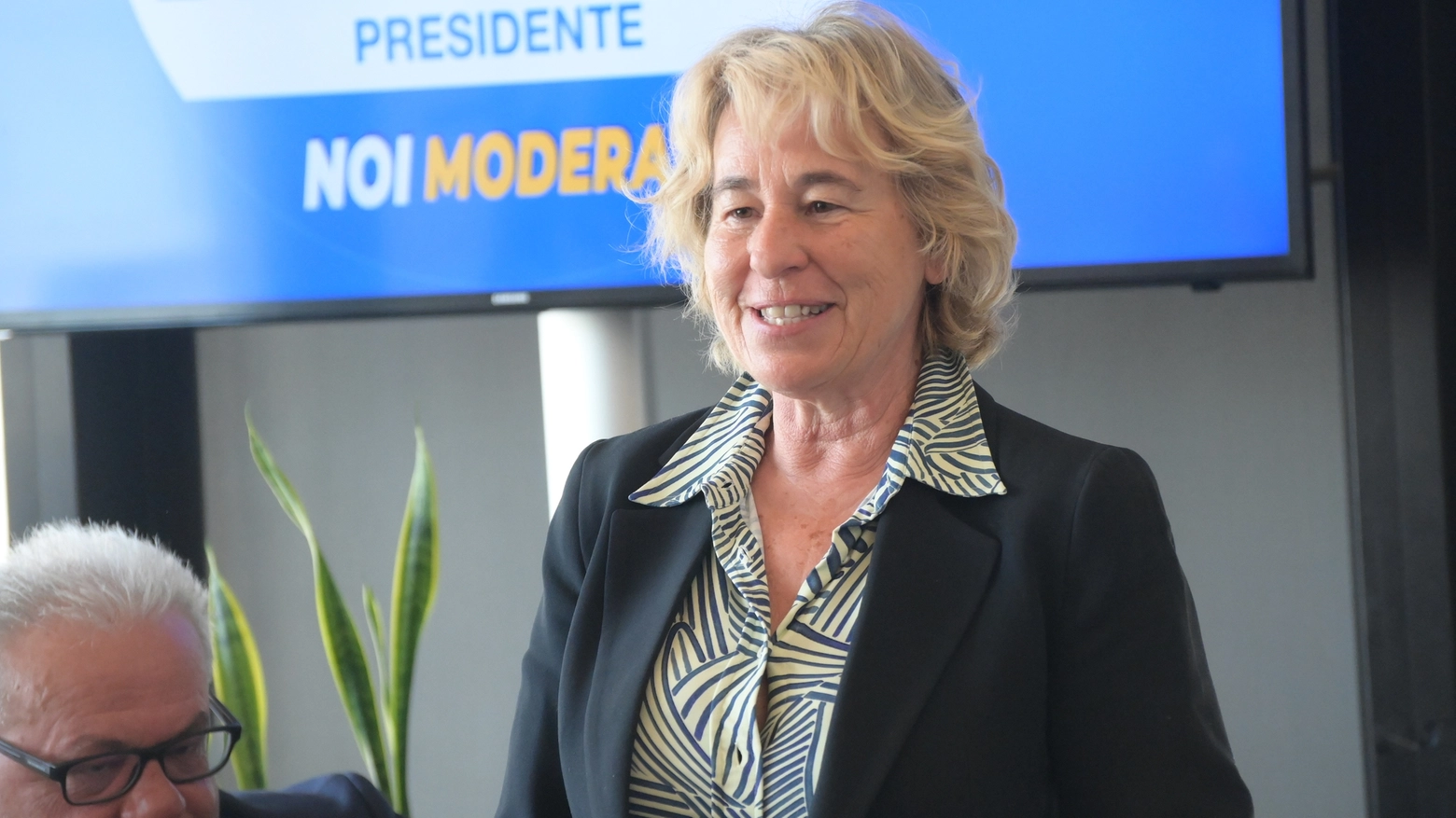 Stefania Craxi, senatrice di Forza Italia e figlia dell’ex premier Bettino, ieri in Regione