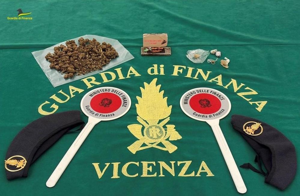 Vicenza: viaggiavano in auto con la droga. Una persona denunciata e una segnalata