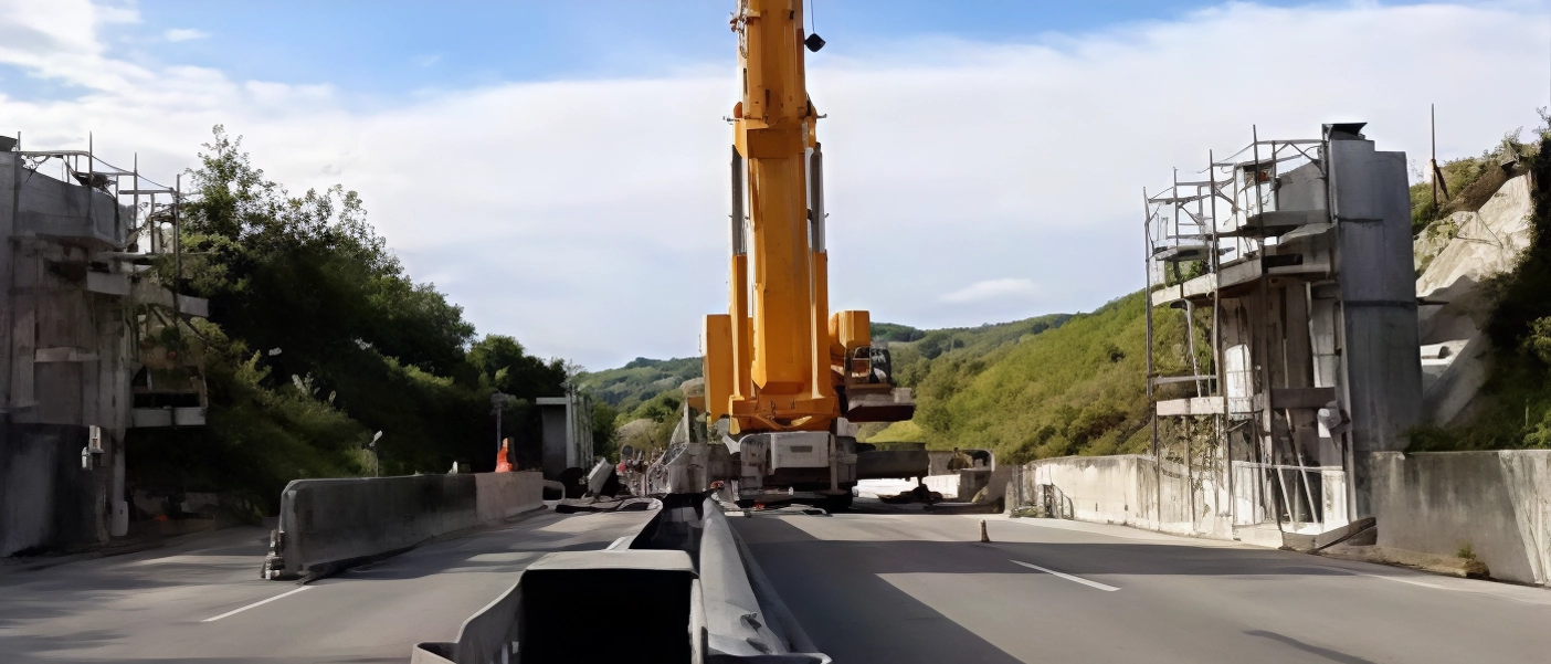 Anas chiude temporaneamente la E45 a Cesena per una prova di carico sul cavalcavia al km 212,900. Percorso alternativo sulla SR142 indicato sul posto.