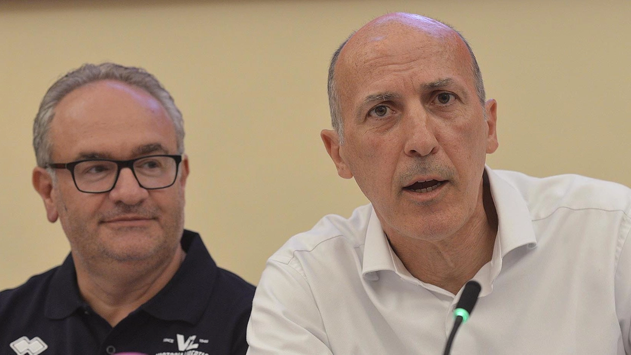 Coach Pino Sacripanti e il presidente Andrea Valli: tra loro c’è forte unità d’intenti