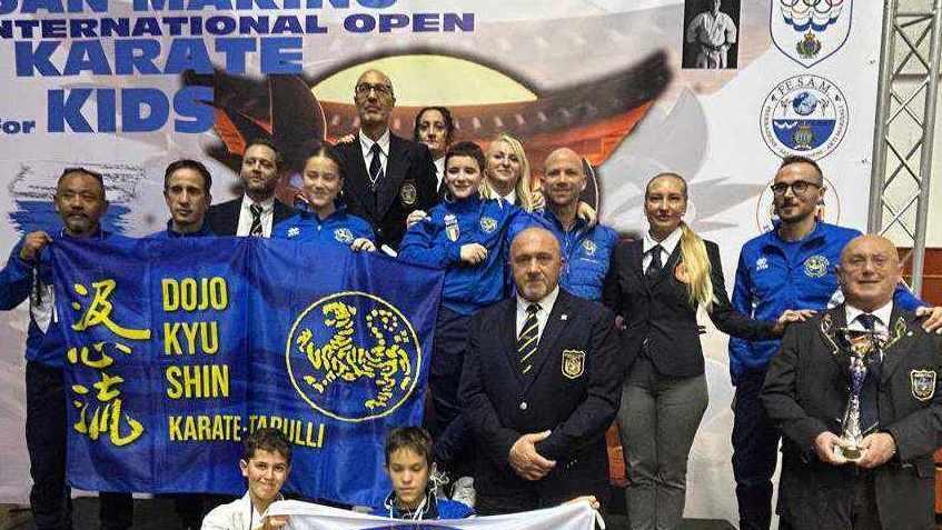 Karate, medaglie in serie per i ragazzi di Tarulli