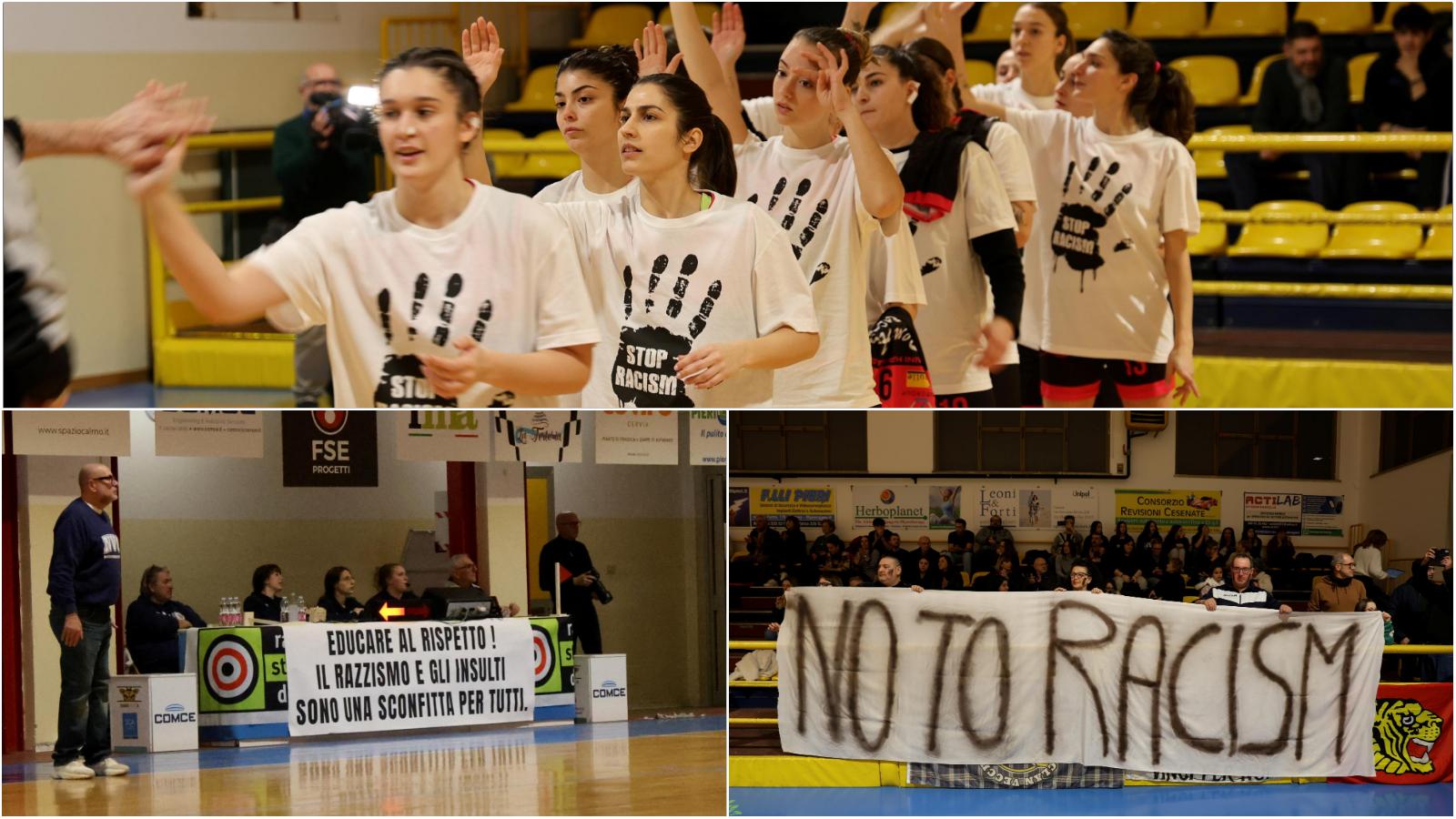 “Il razzismo è inaccettabile”: le ragazze del basket fanno squadra