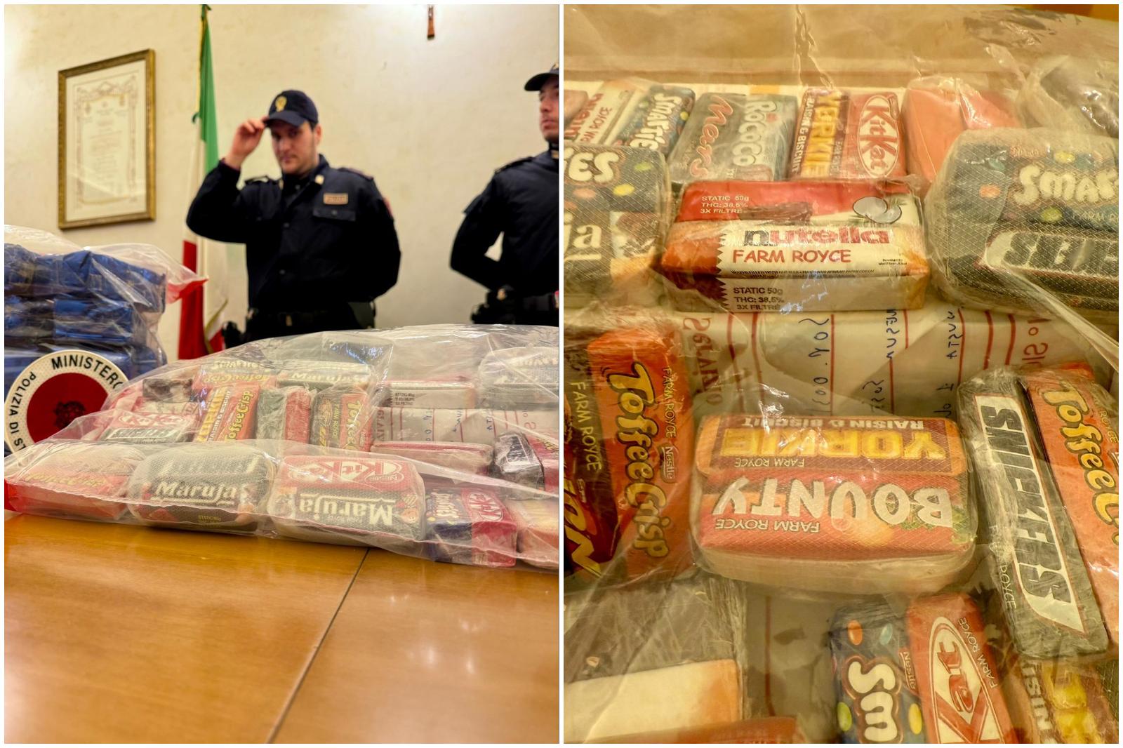 Caccia al magazzino della droga dopo il maxi sequestro di hashish: 15 kg nelle merendine