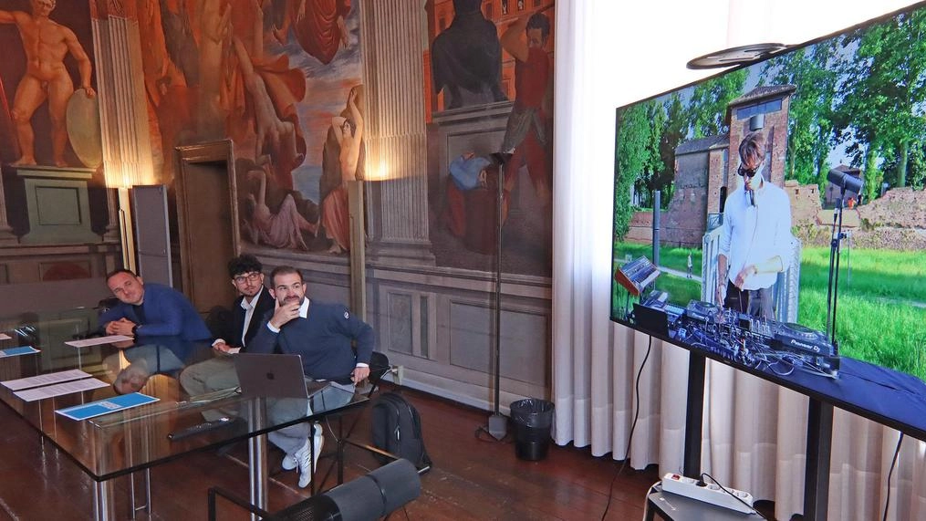 La presentazione del video girato in città