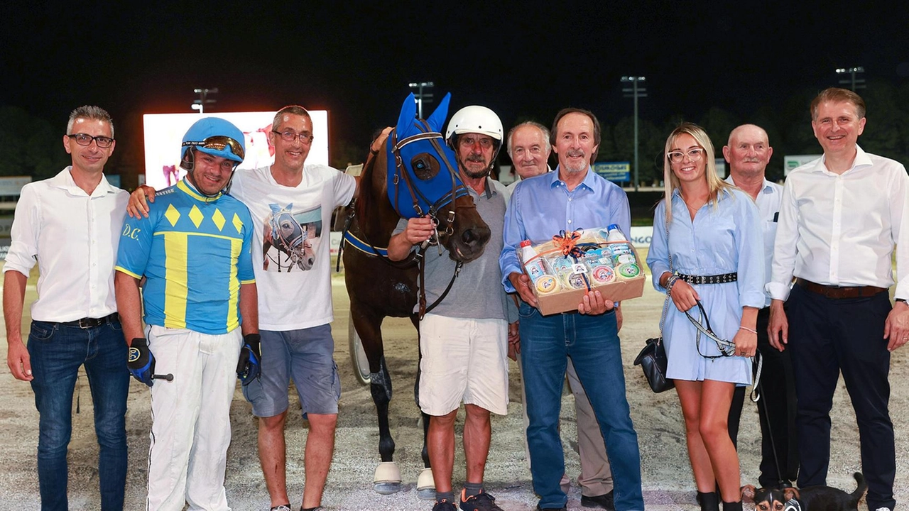 Daniele Cuglini ha vinto anche il clou, ’Premio Centrale del Latte di Cesena’