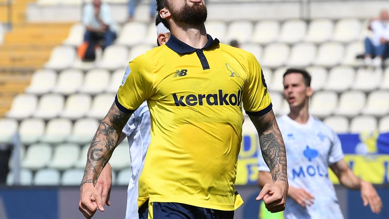 Ettore Gliozzi ha avuto un buon impatto nella partita con il Palermo