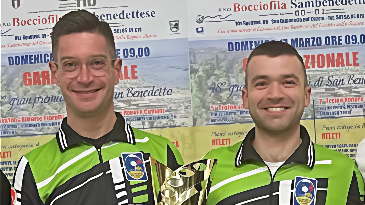 Bocce, Castelfidardo e Loreto vincenti al Gran Premio Città di San Benedetto