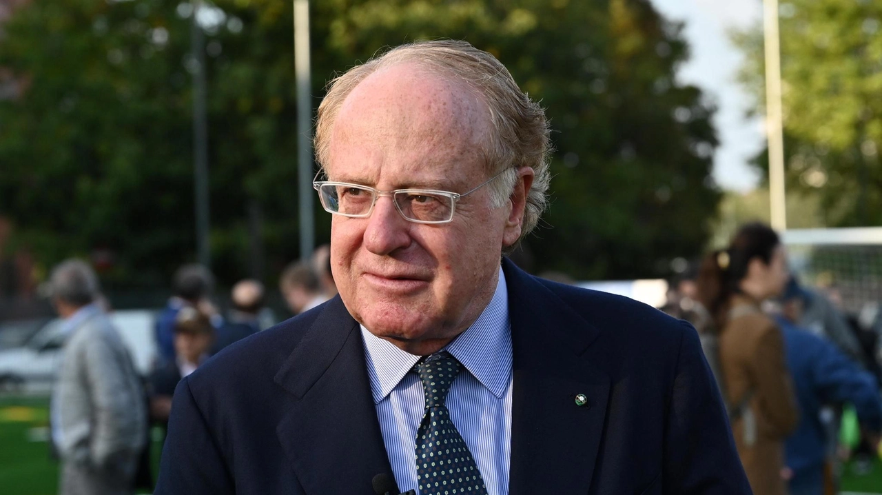 Il presidente del Milan, Paolo Scaroni