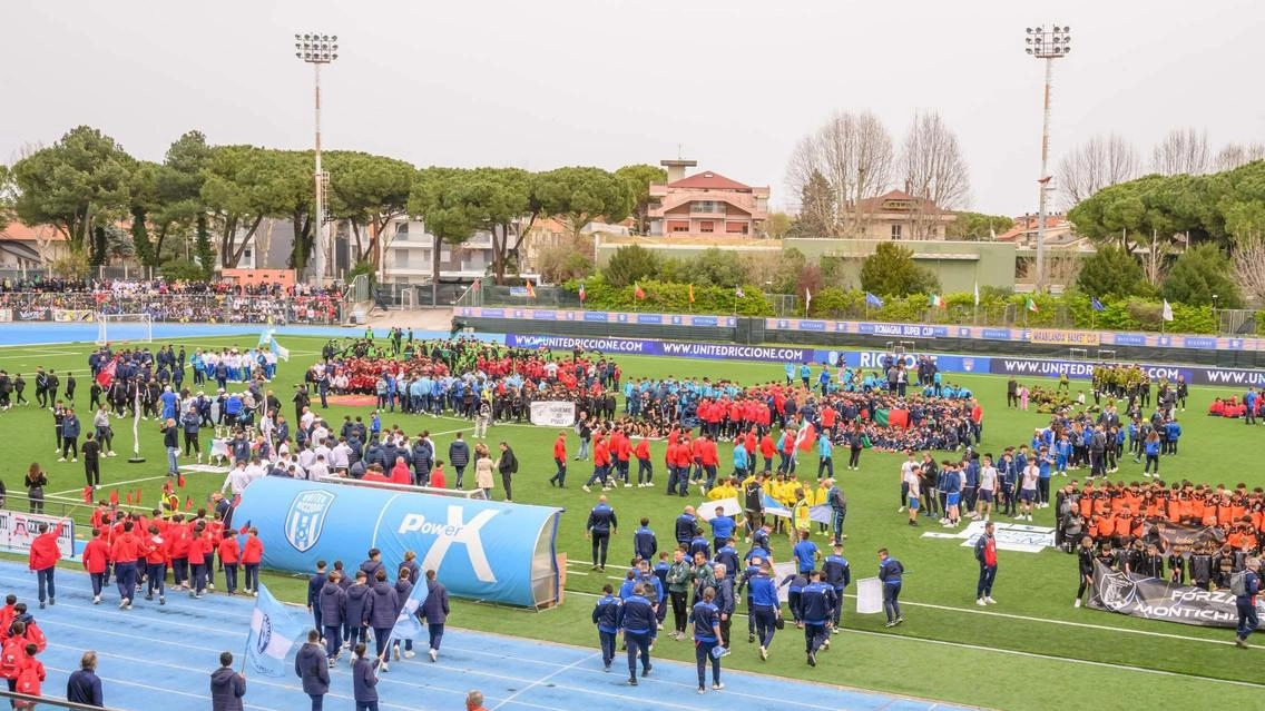 Lo stadio Italo Nicoletti affidati alla Riccione Calcio 1926