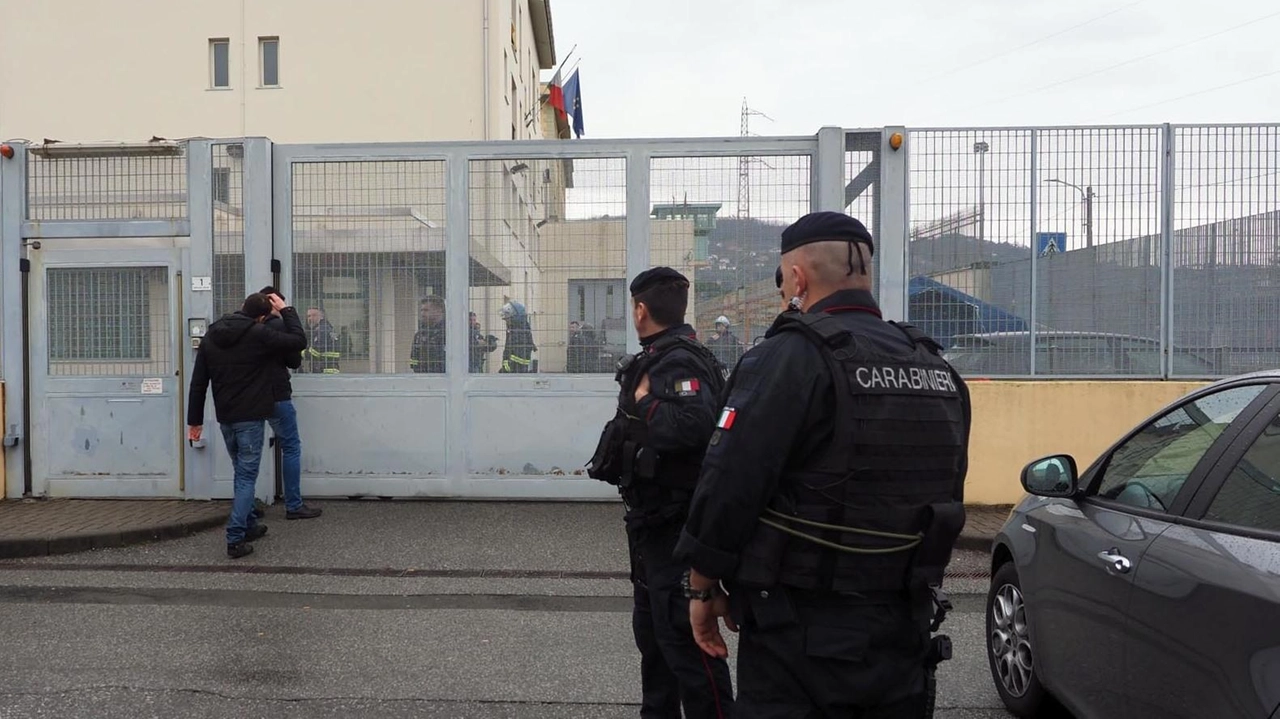 Il carcere di via Fontevivo a Spezia (foto d’archivio)