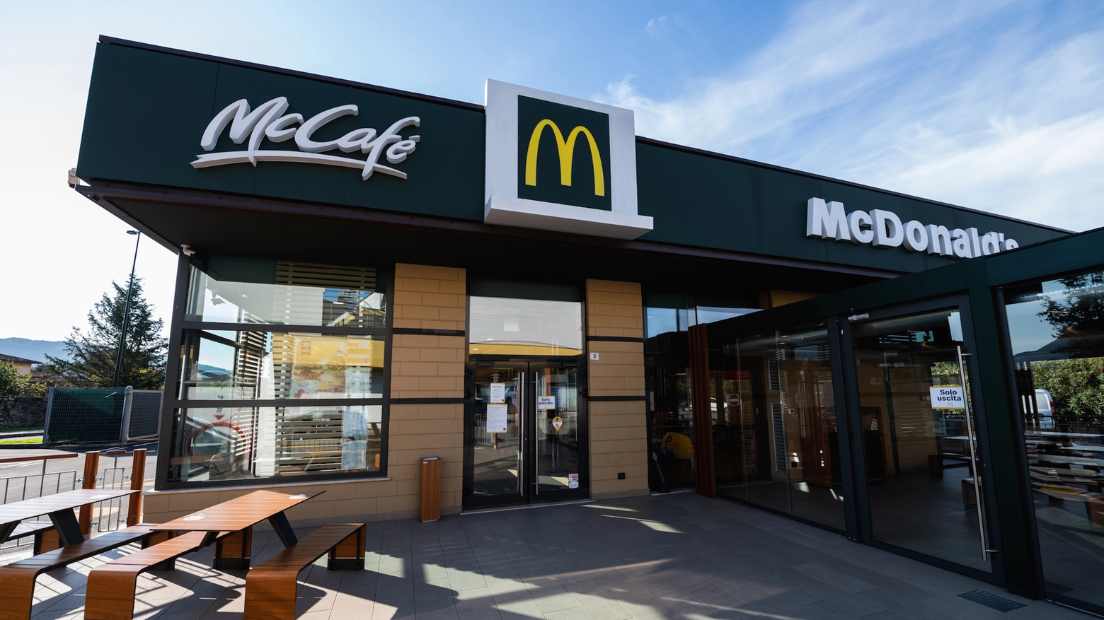 Il nuovo McDonald's a Castel San Pietro Terme