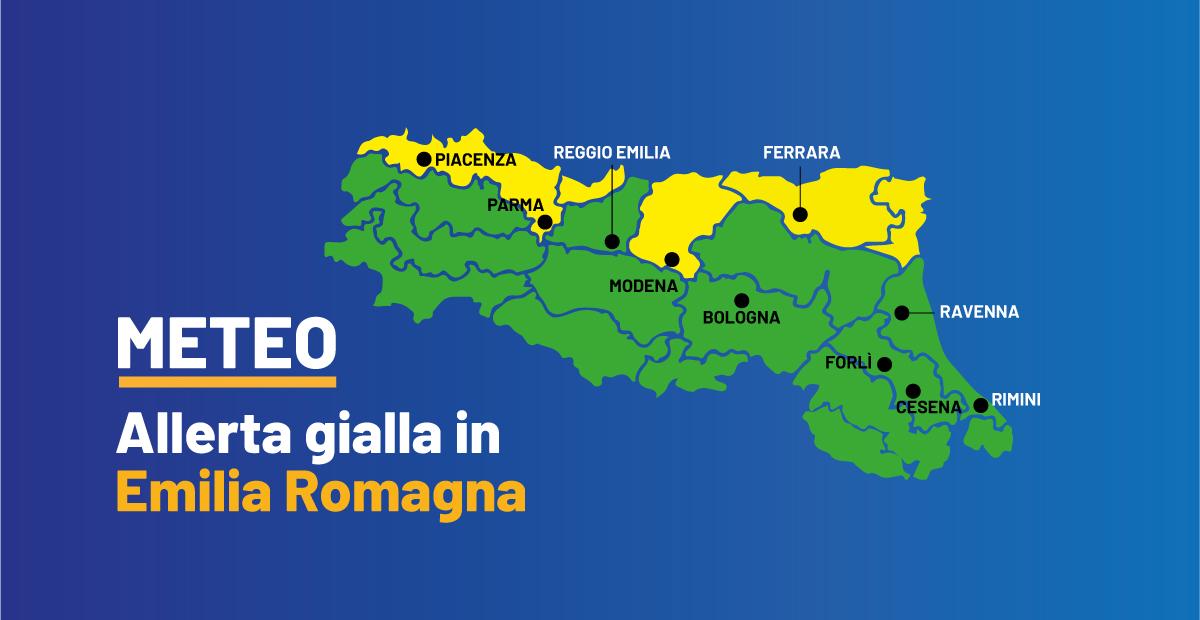 Allerta Meteo Gialla In Emilia Romagna, In Arrivo Temporali E Fiumi ...