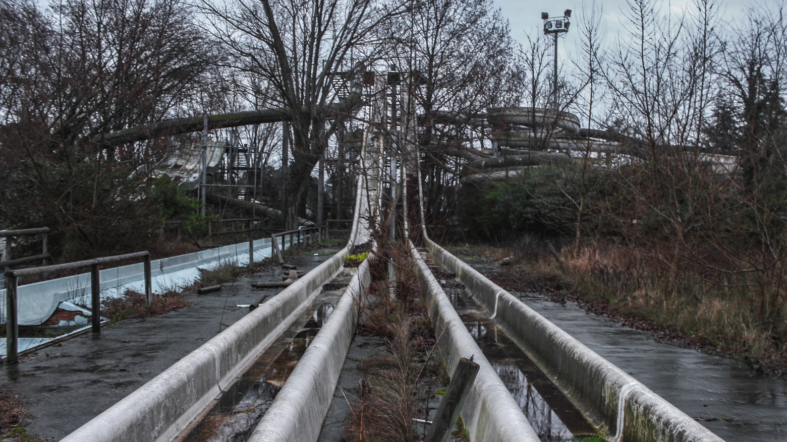 L’Aquabell di Bellaria-Igea Marina in provincia di Rimini si estendeva su 75000 metri quadrati di aria verde