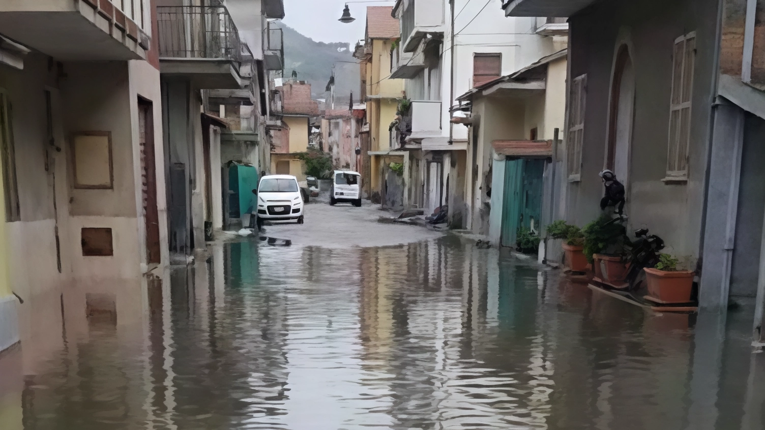 Via val Tesino si allaga: "Qui è un disastro"