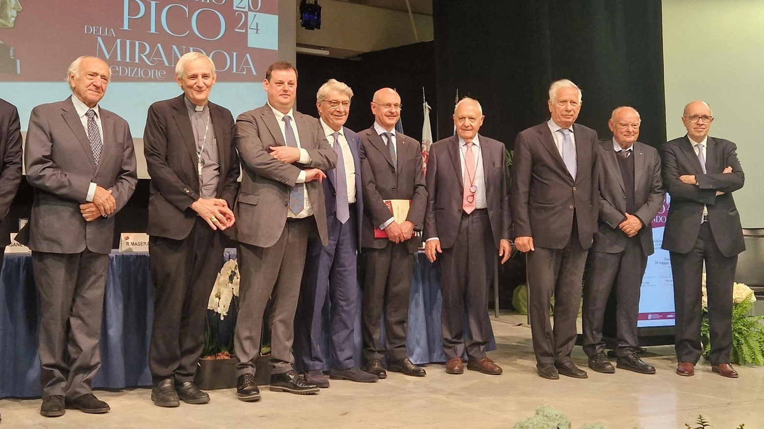 Premio Pico della Mirandola: "Metsola, Savona e Zuppi hanno servito il nostro Paese"