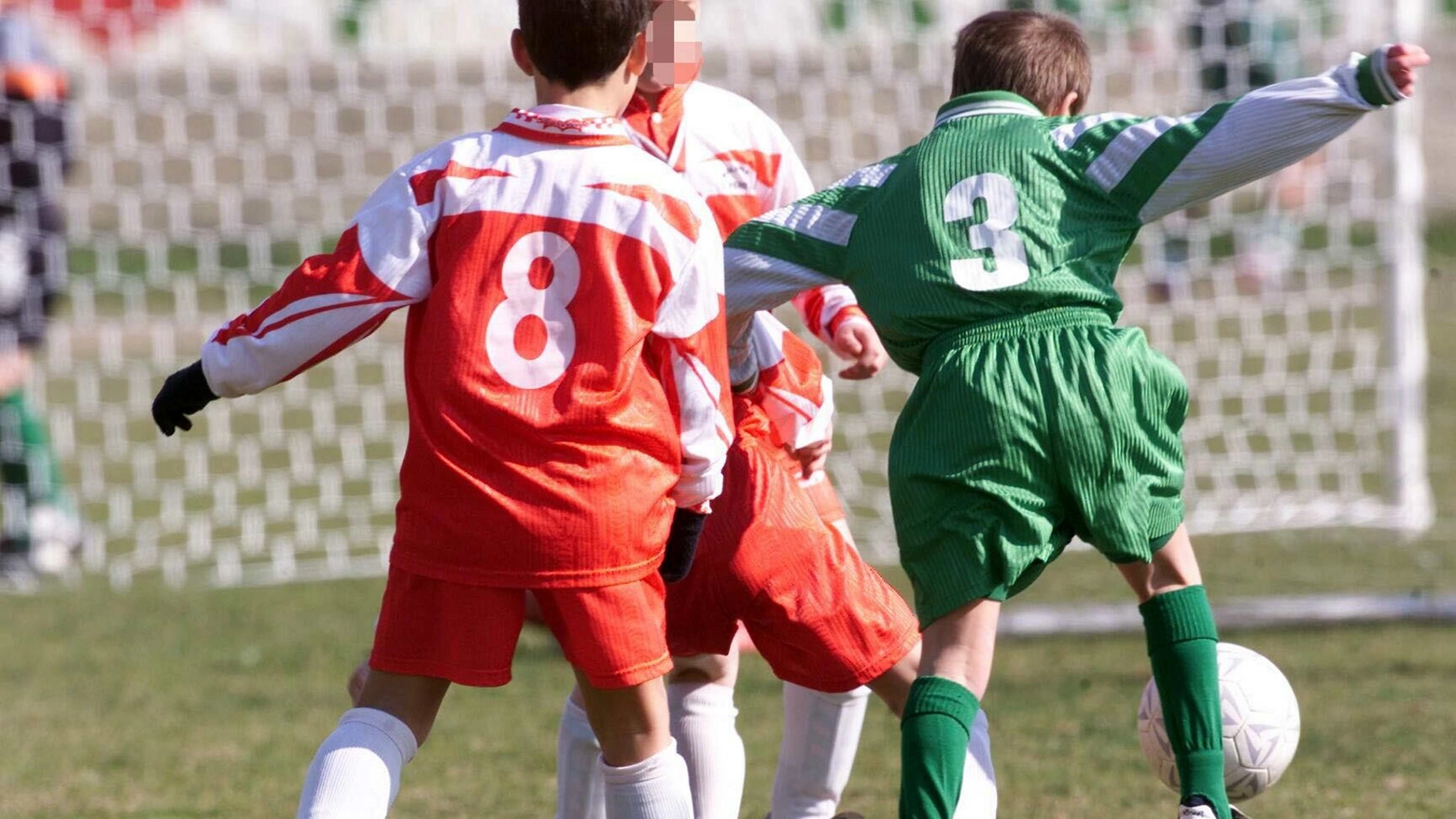 Una partita di calcio giovanile (foto d’archivio)