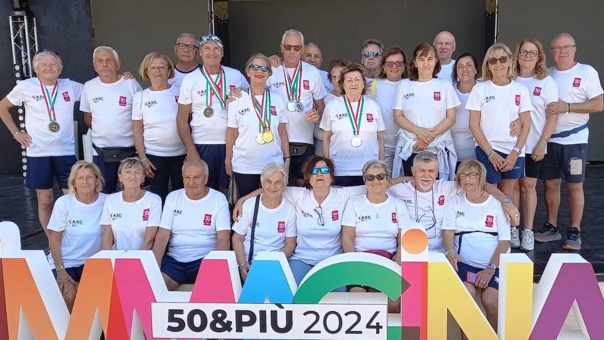 Reggio si fa valere alle Olimpiadi di 50&Più con  600 partecipanti