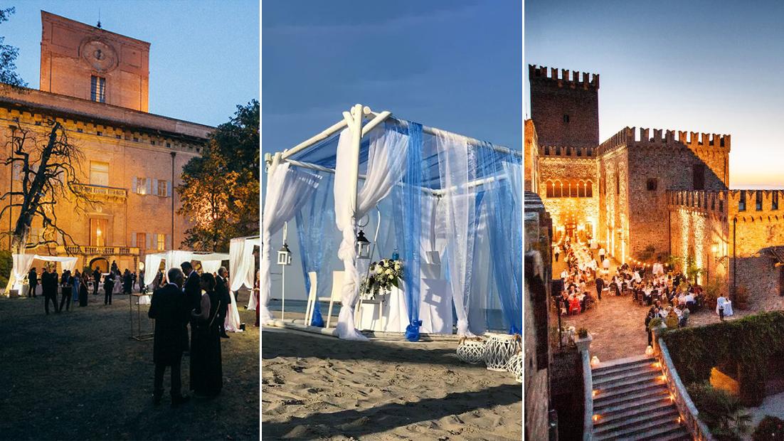 Matrimonio da sogno in Emilia Romagna: le location più belle