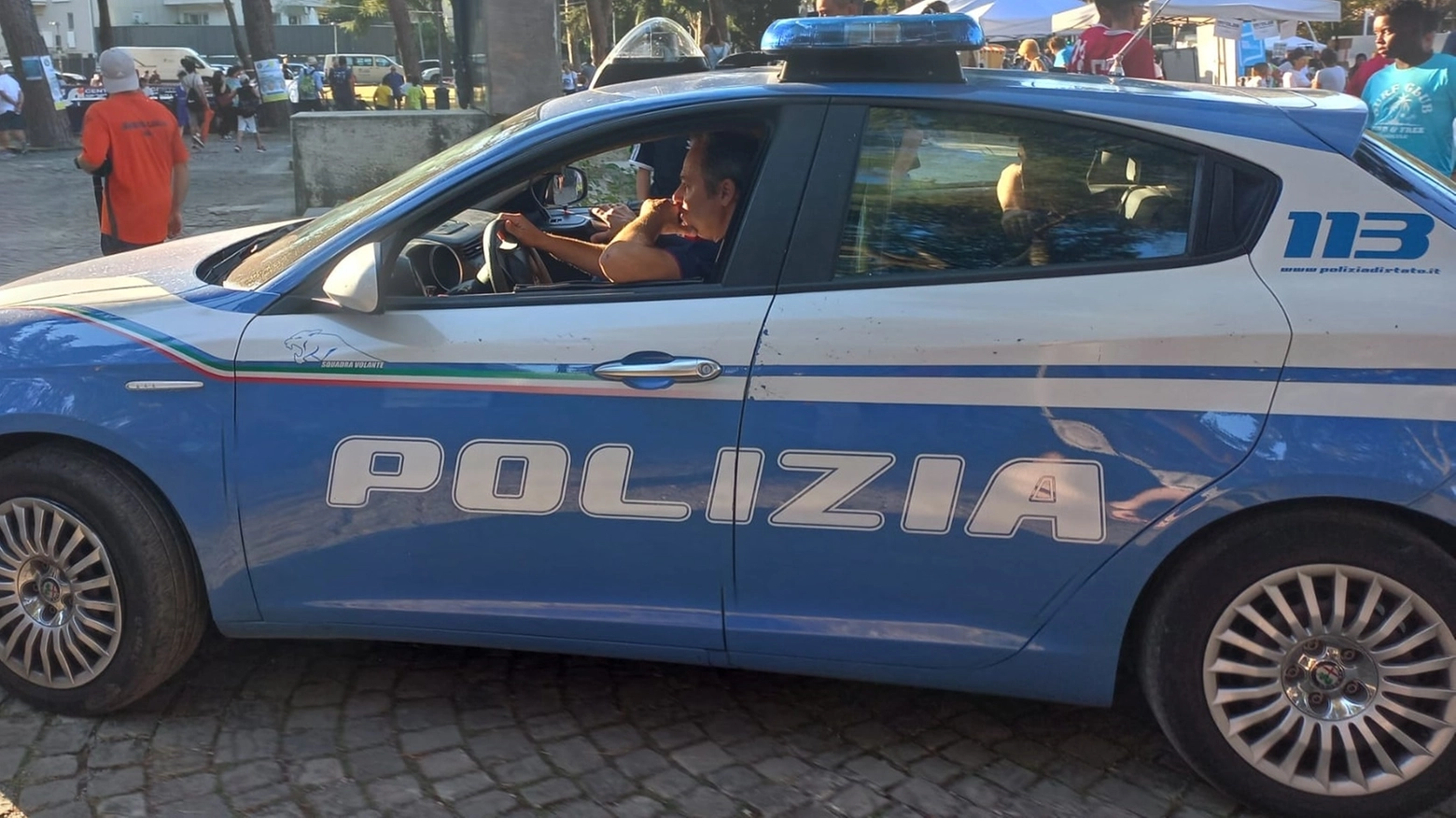 In azione la polizia