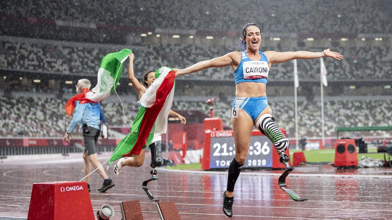 L’atleta paralimpica Martina Caironi