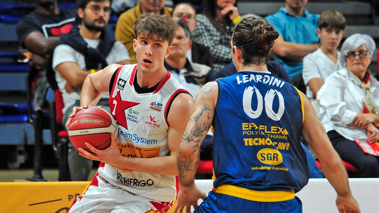 Vuelle vs Vigevano Campionato di Basket LNP Serie A2