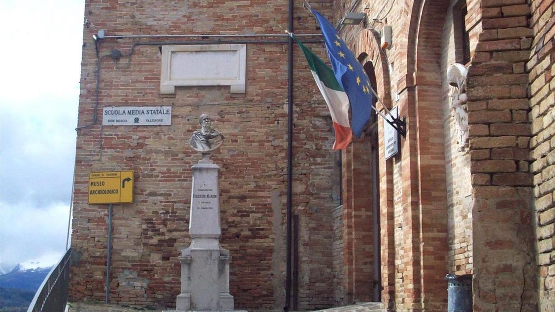 Ex scuola media di Falerone, quasi ultimati i lavori di ripristino