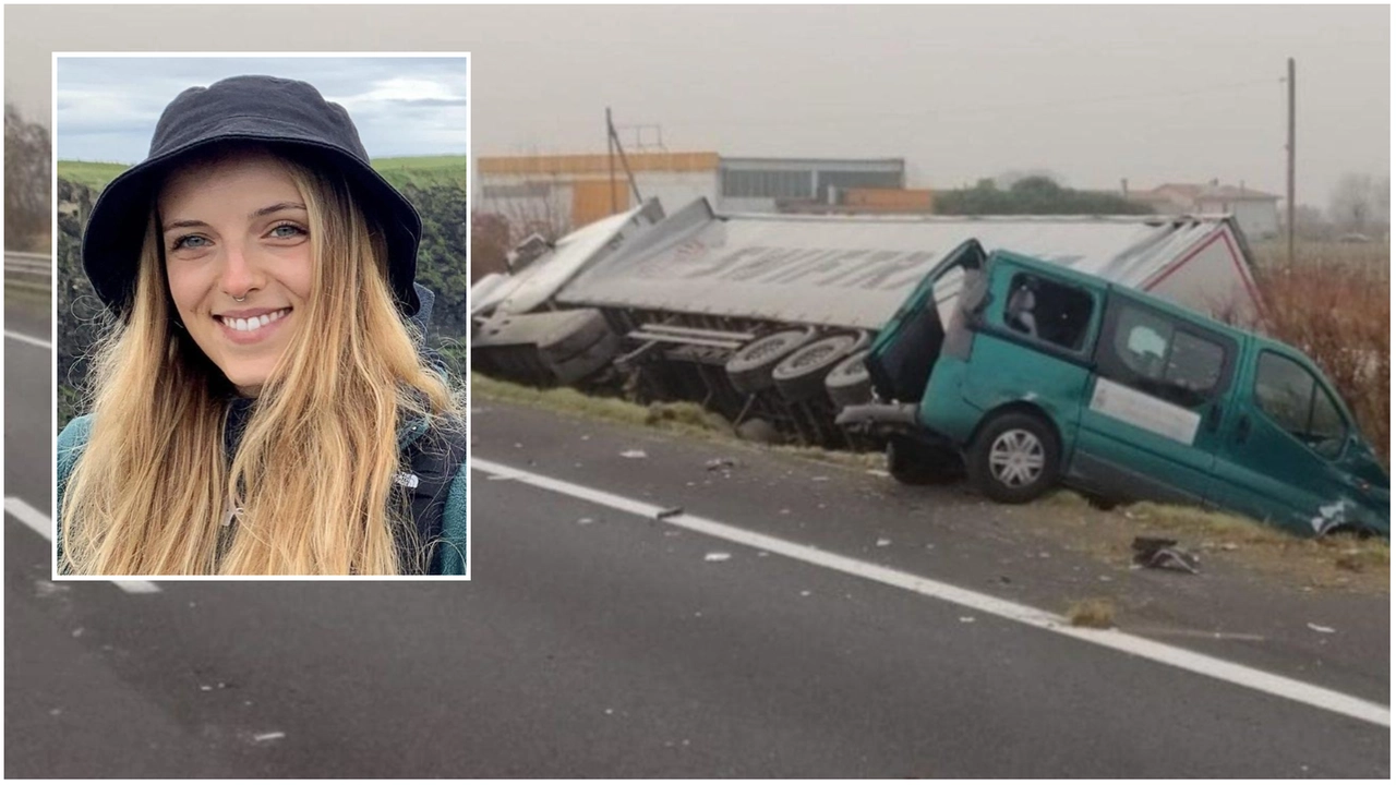 La 26enne Chiara Moscardi e la scena del tragico incidente sull'A4