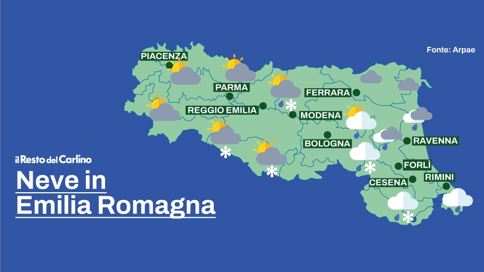 E’ il freddo a farla da padrone con precipitazioni e temperature in diminuzione durante la settimana. Poi nel week end un campo di alta pressione porterà “tempo stabile e soleggiato”