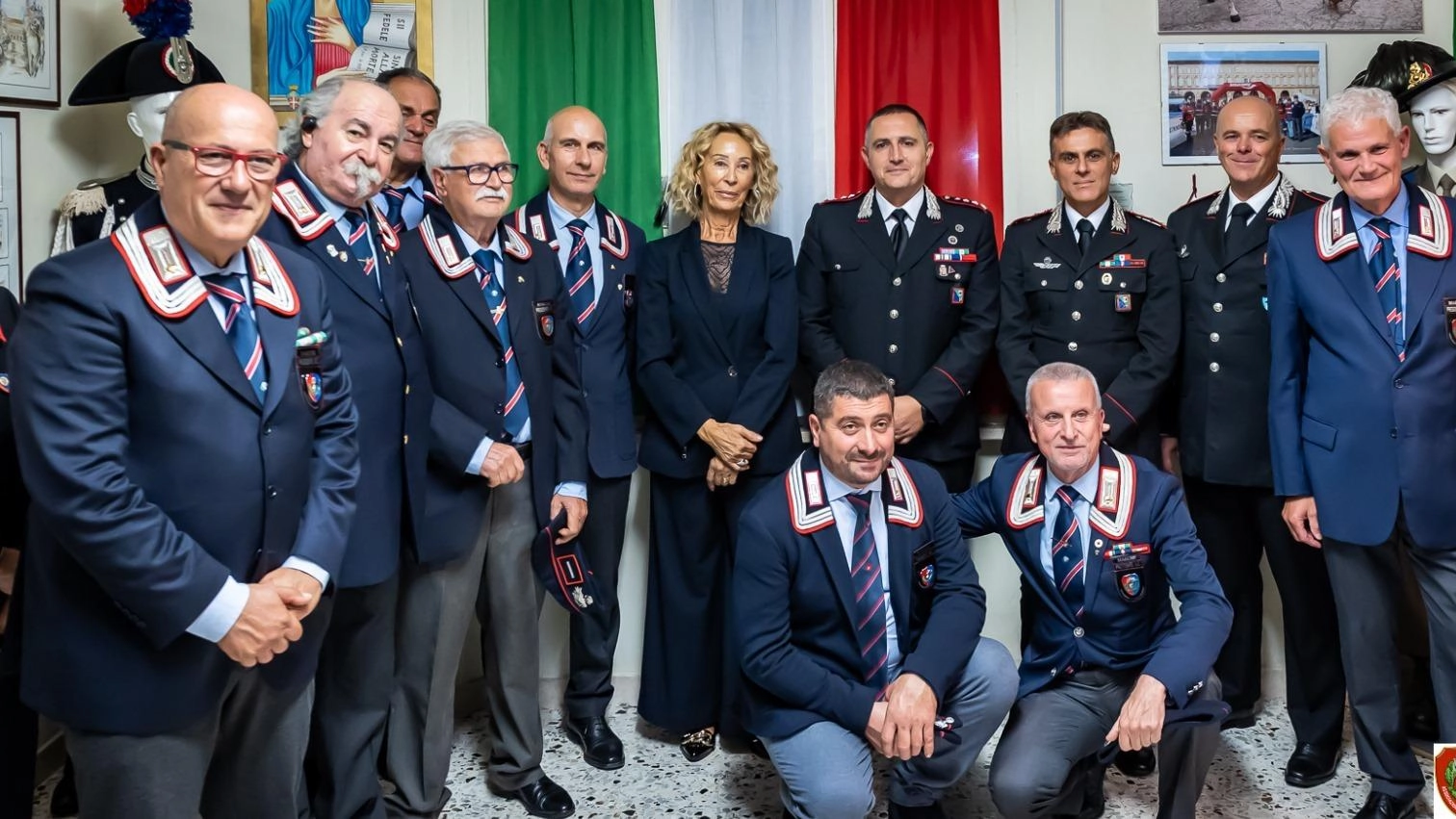 Il colonnello Ruocco in visita nella sede dell’Anc