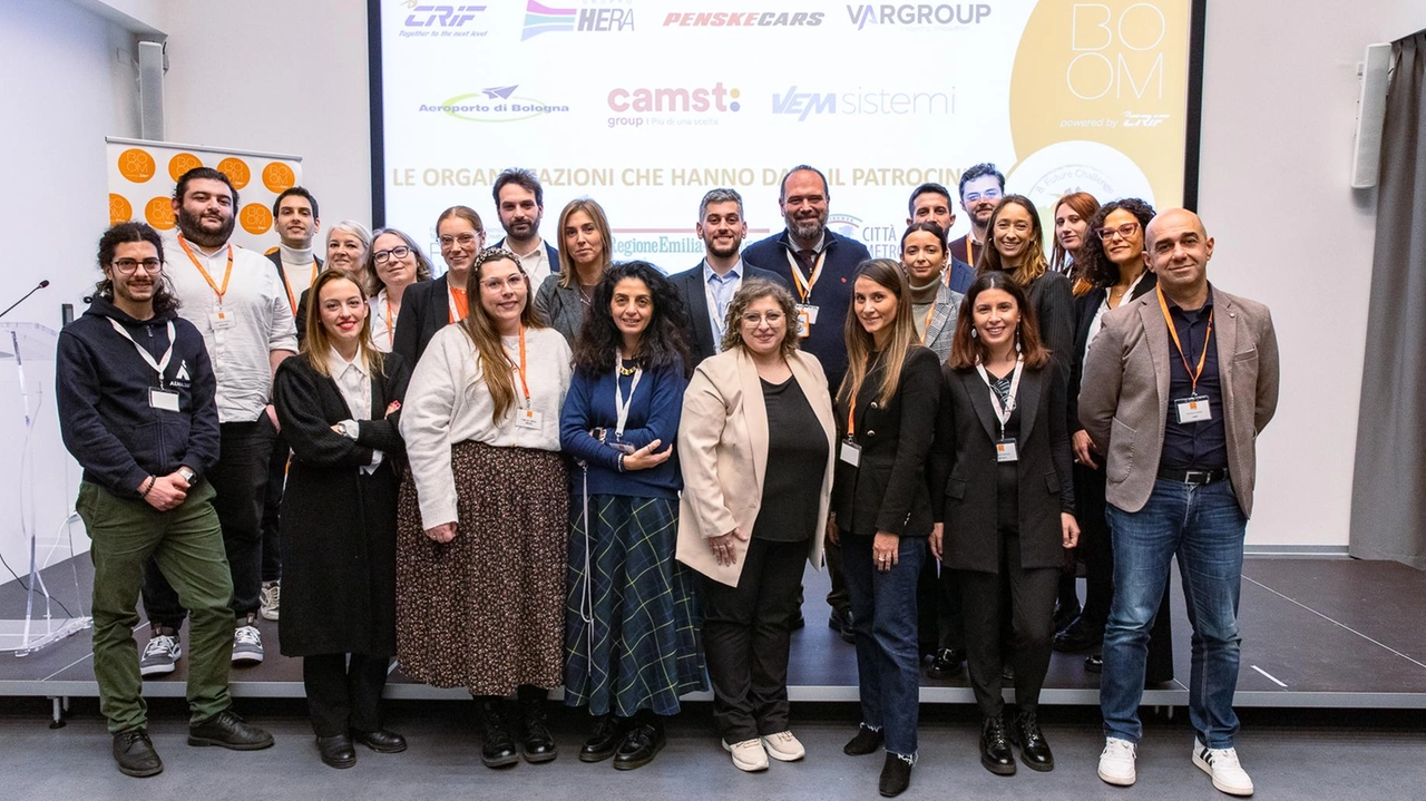 Foto di gruppo nel corso della giornata conclusiva del progetto